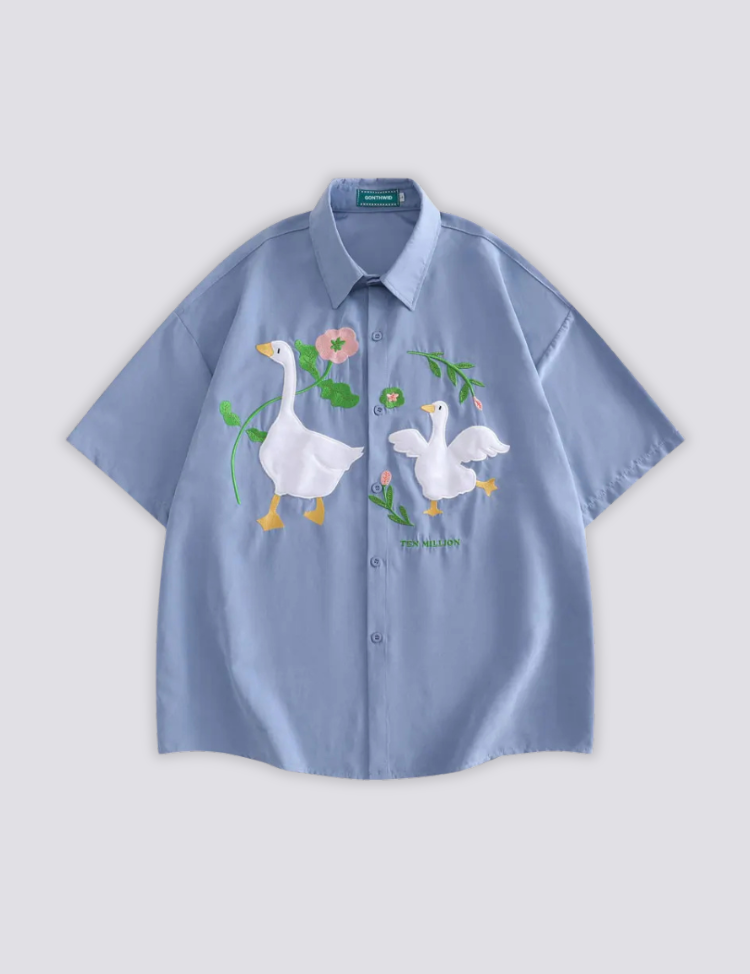 Chemise Canard Brodée