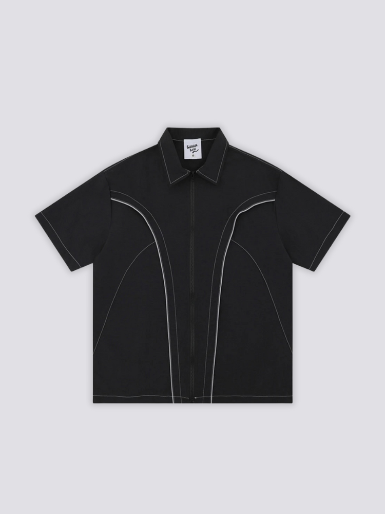 Chemise Zippée Homme