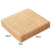 Coussin japonais carré en tatami 'Mokiro' Japanstreet