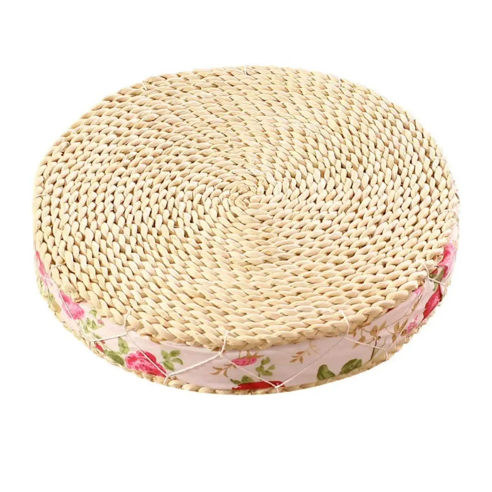 Coussin japonais de sol en paille 'Anjo' Japanstreet