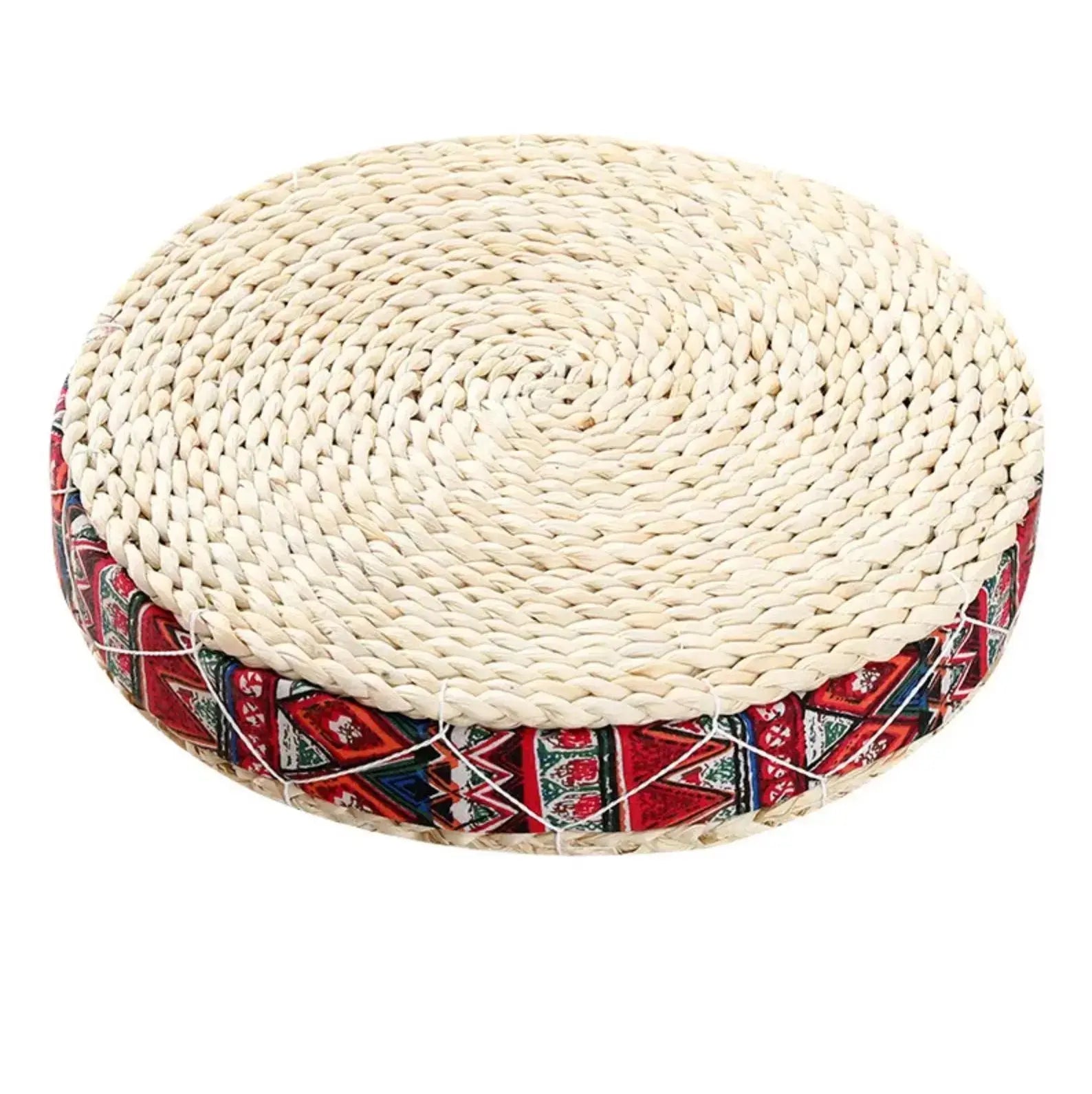 Coussin japonais de sol en paille 'Anjo' Japanstreet