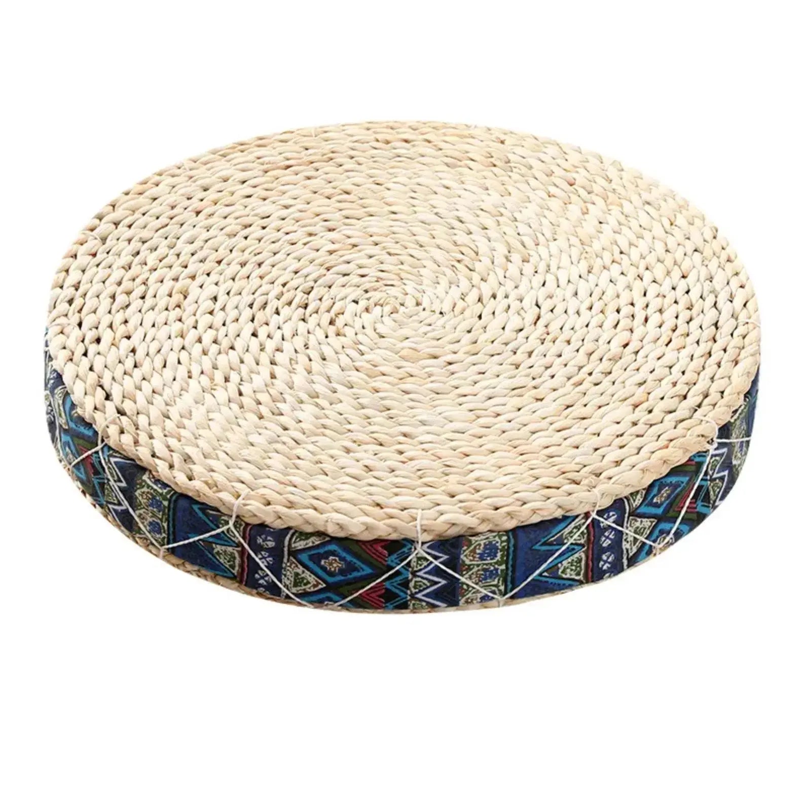 Coussin japonais de sol en paille 'Anjo' Japanstreet