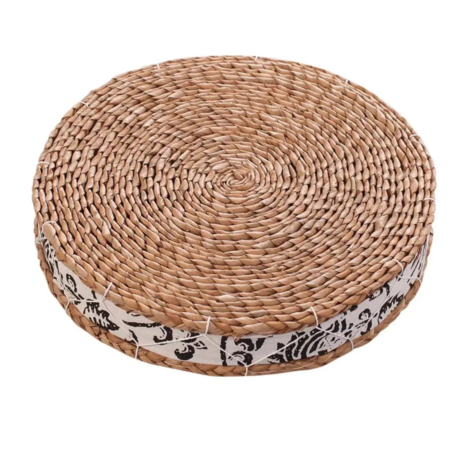 Coussin japonais de sol en paille 'Anjo' Japanstreet