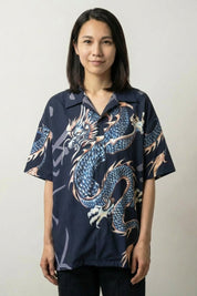 Chemise Japonaise Dragon Femme 'Ryu-Jin'