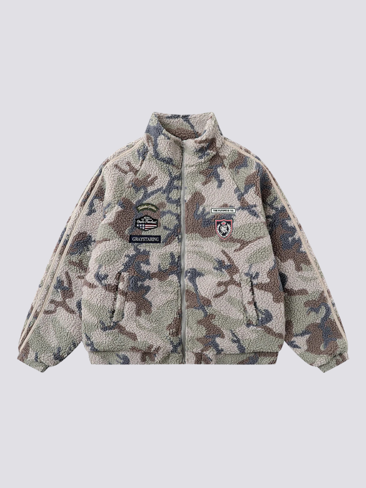 Veste Polaire Camouflage - カモフラージュ