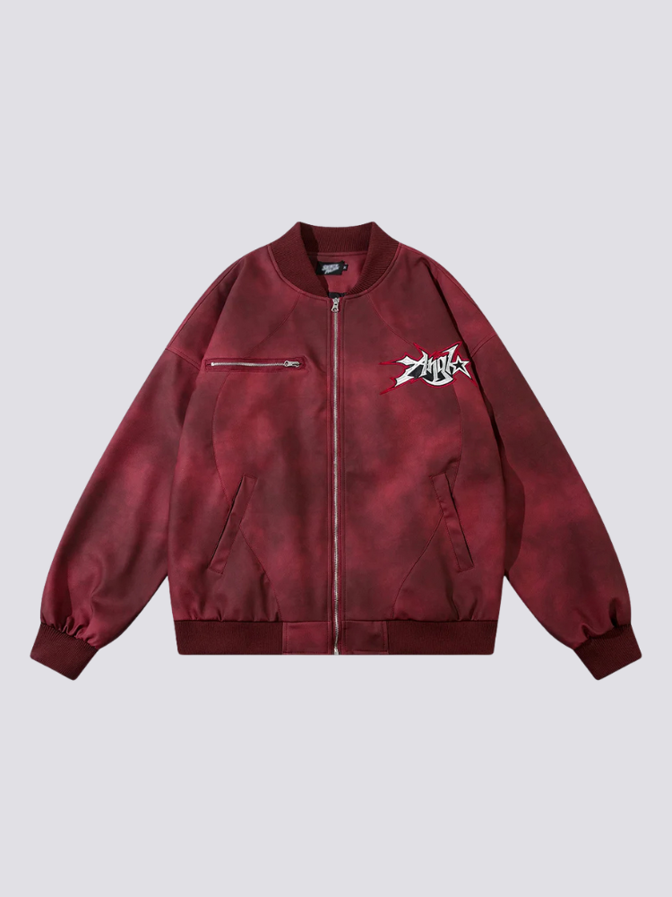 Veste Bomber Rouge - レッド