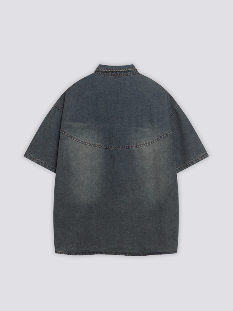 Chemise en Jean Oversize - ジーン