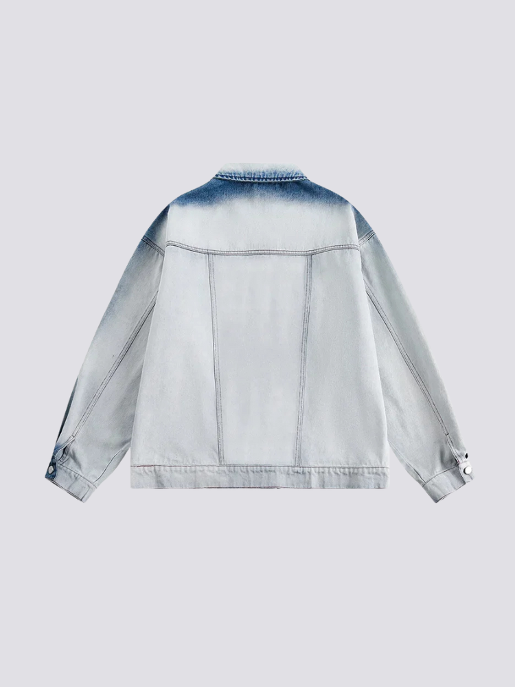 Veste en Jean Délavé - サッポロ