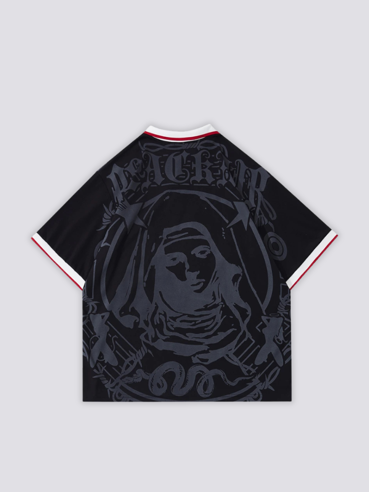 Chemise Polo Graphique - 生々しい