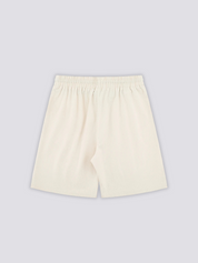 Short Blanc en Coton - コットン