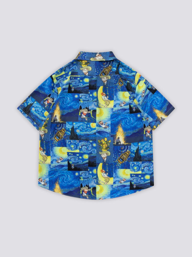 Chemise Nuit étoilé - スター