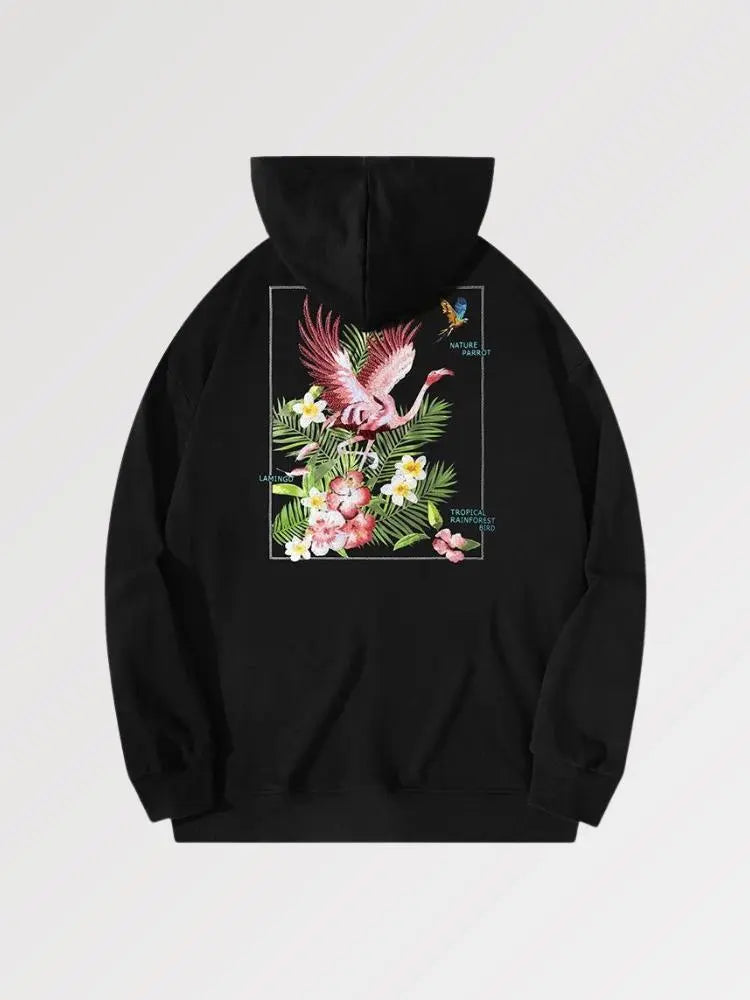 Hoodie Oiseau Japonais