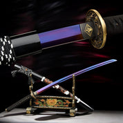 Katana Lame Pourpre, élégance et puissance dans une teinte violette unique