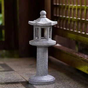 Lanterne japonaise imitation pierre 'Asashi'