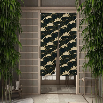 Rideaux japonais à motif Jiro