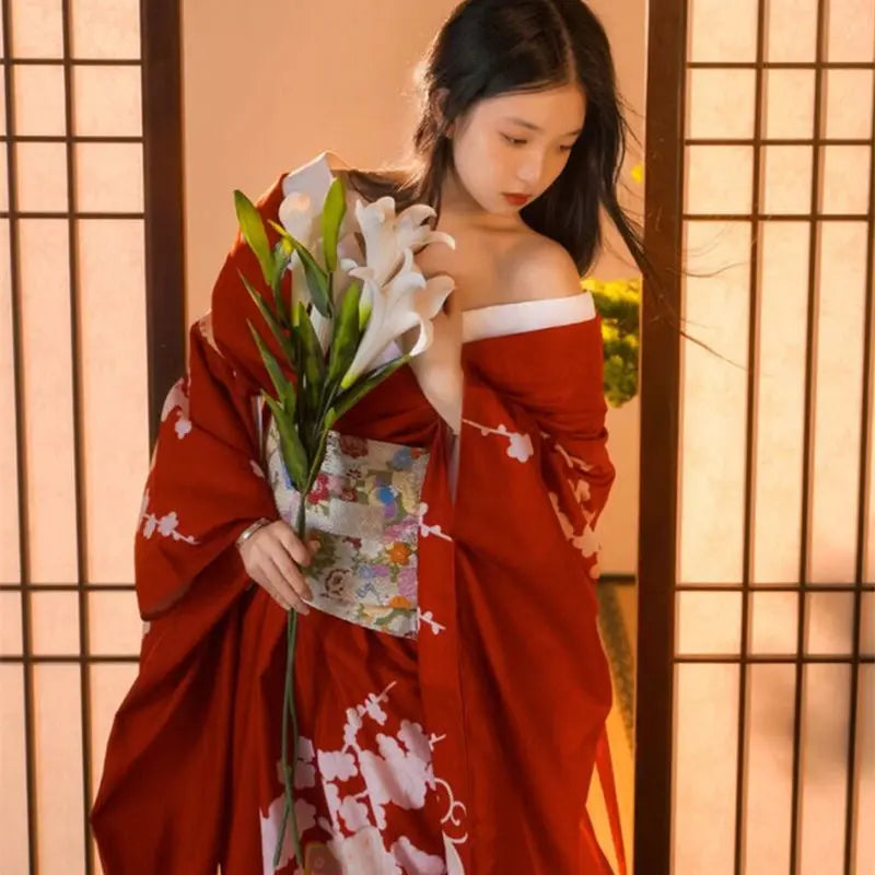 Robe Japonaise Rouge