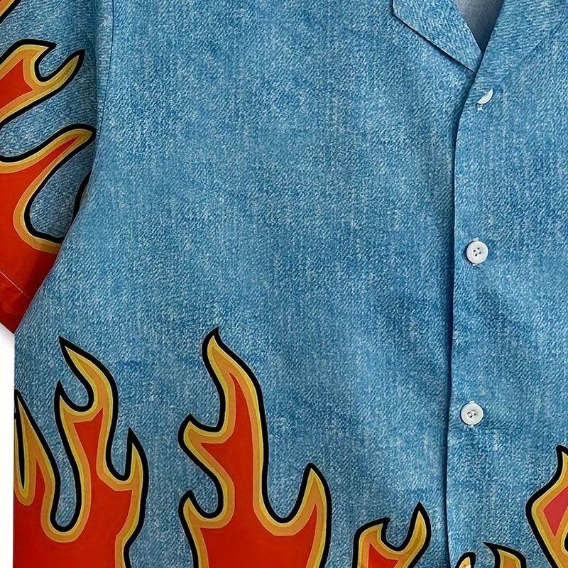 Chemise Flamme - 火災