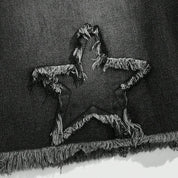 Short en Jean Etoile - スター