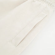 Short Blanc en Coton - コットン