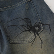 Short en Jean Spider - スパイダ