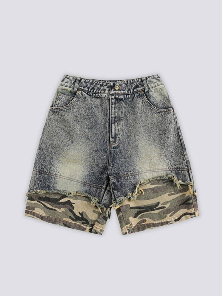 Short Camo en Jean