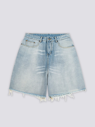 Short en Jean Clair - クリア