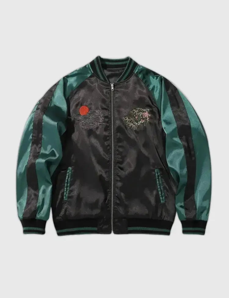 Sukajan Jacket Tiger 'Seishin' Japanstreet