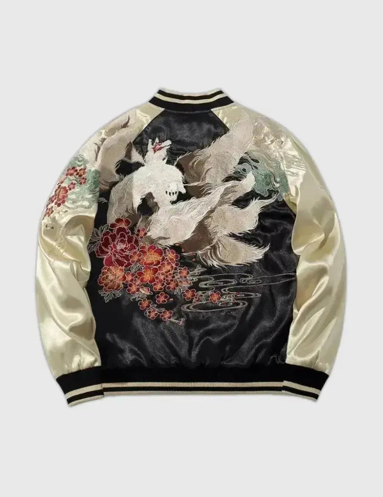 Sukajan Kitsune 'Kotsu Haku' Japanstreet