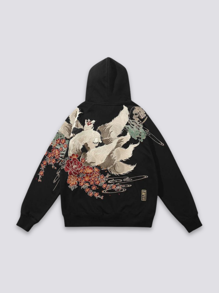 Sweat Japonais Brodé