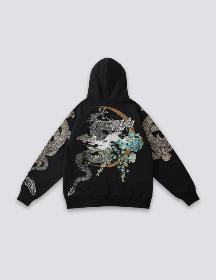 Sweat a Capuche Brodé