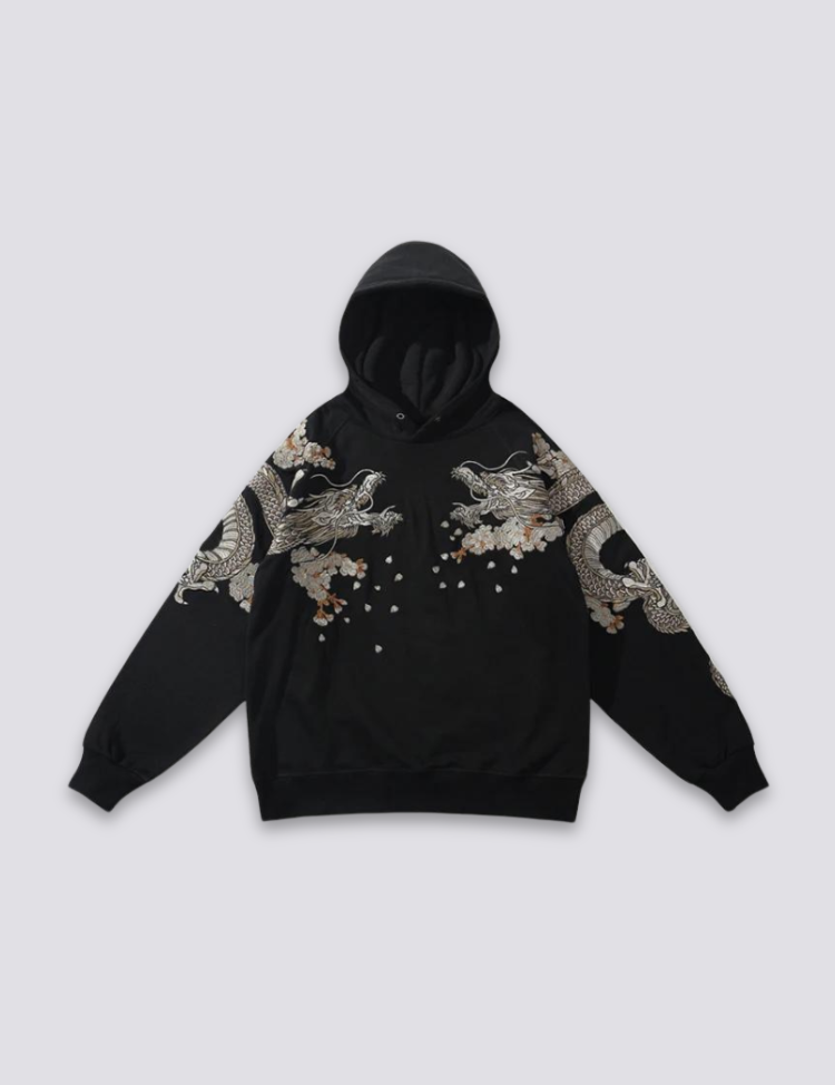 Sweat a Capuche Brodé