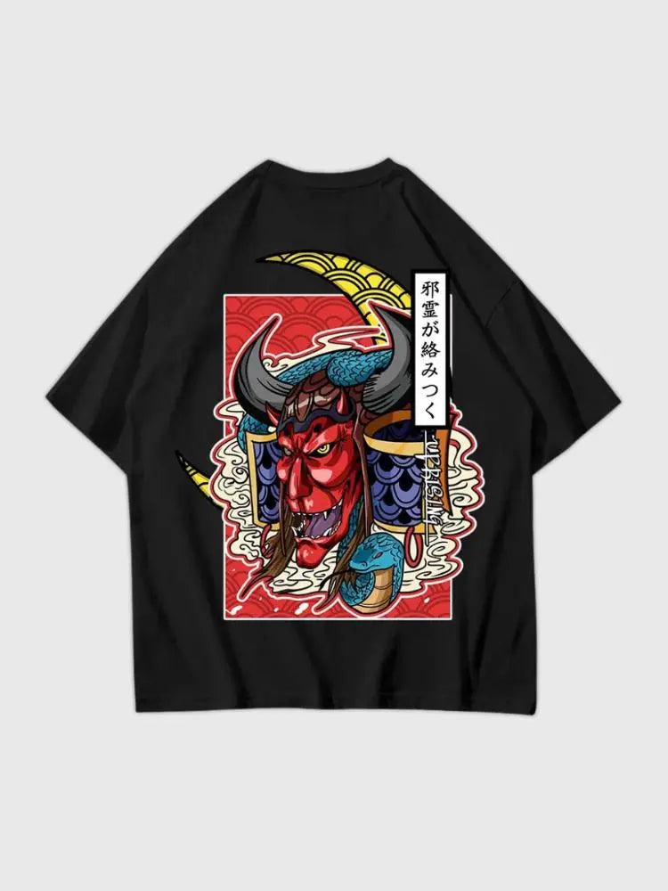 T-Shirt Demon Japonais 'Oni Yokai' Japanstreet