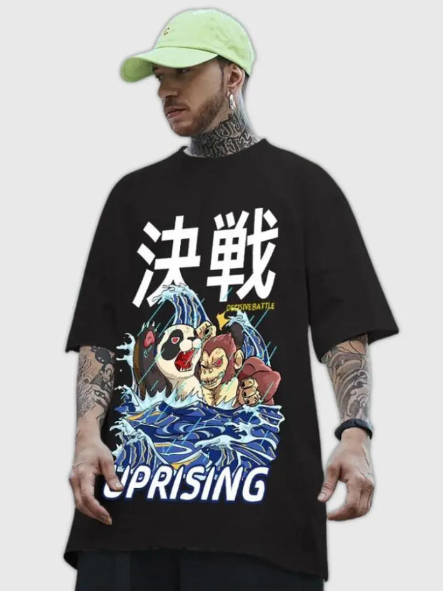 T-Shirt Japonais Moderne &