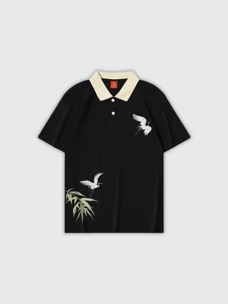 T-Shirt Oiseau Japonais 'Ginowan' Japanstreet