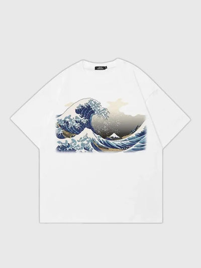 T-Shirt Vague de Kanagawa 'Hokusai' Japanstreet