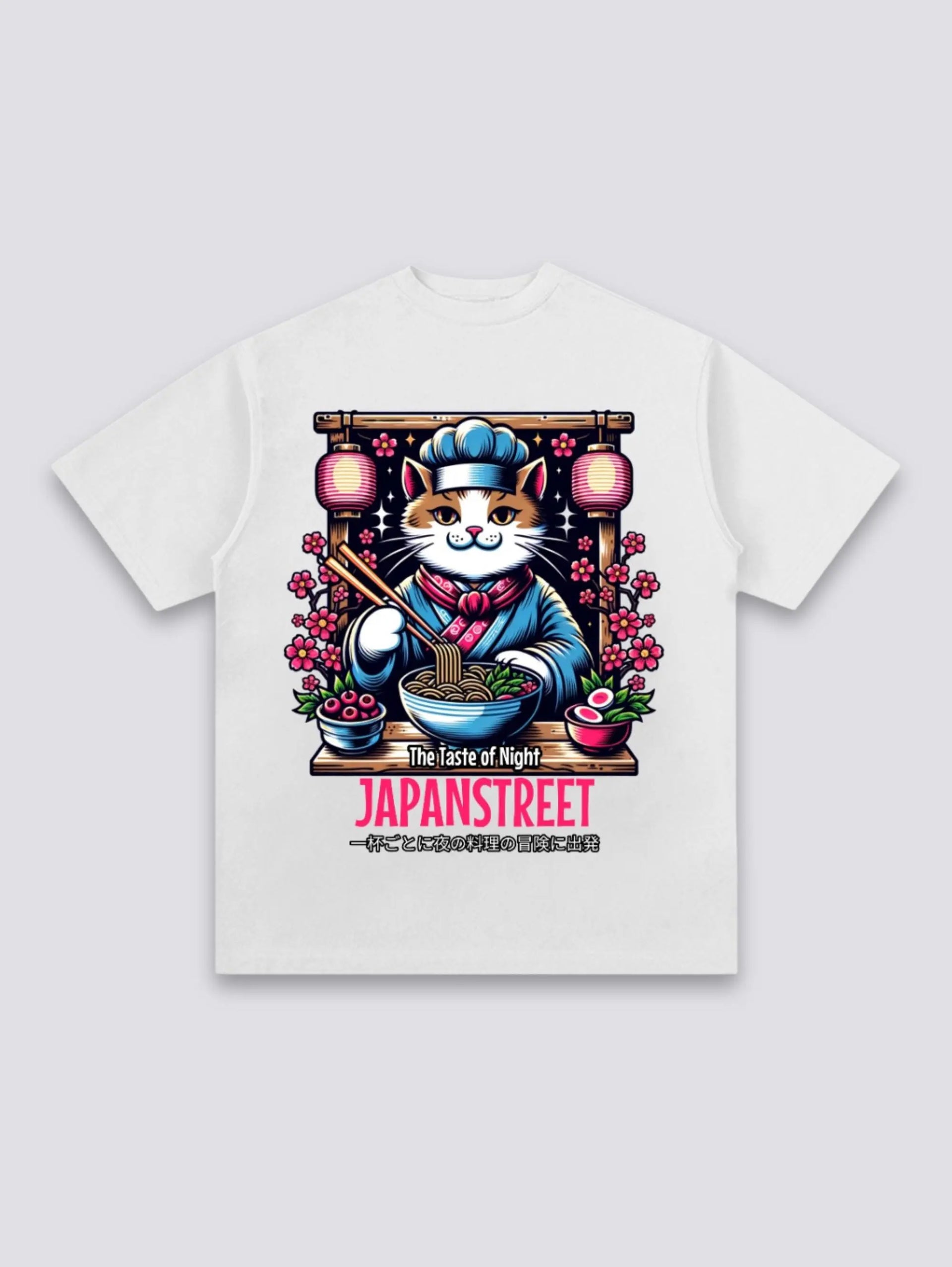 T-Shirt Chat Japonais