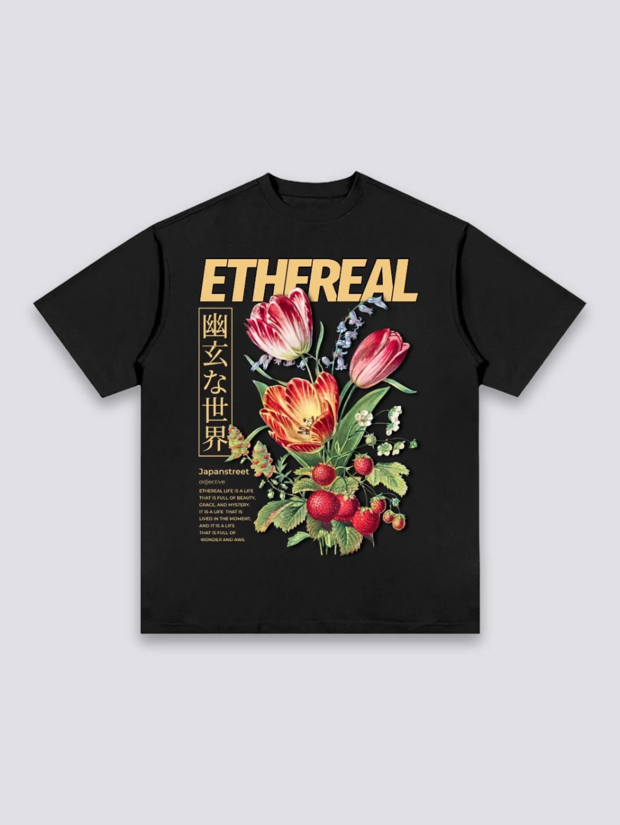 T-Shirt Fleurs Japonaises