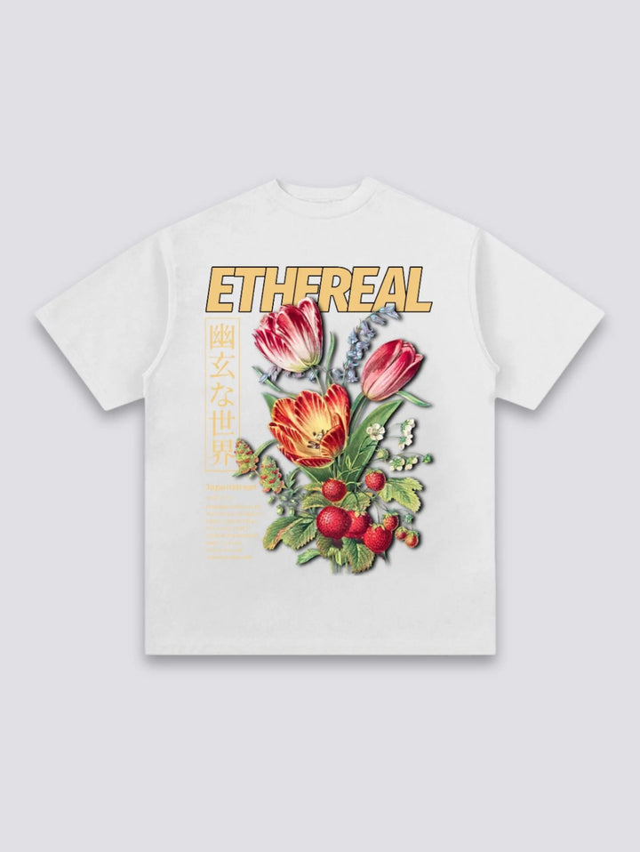 T-Shirt Fleurs Japonaises