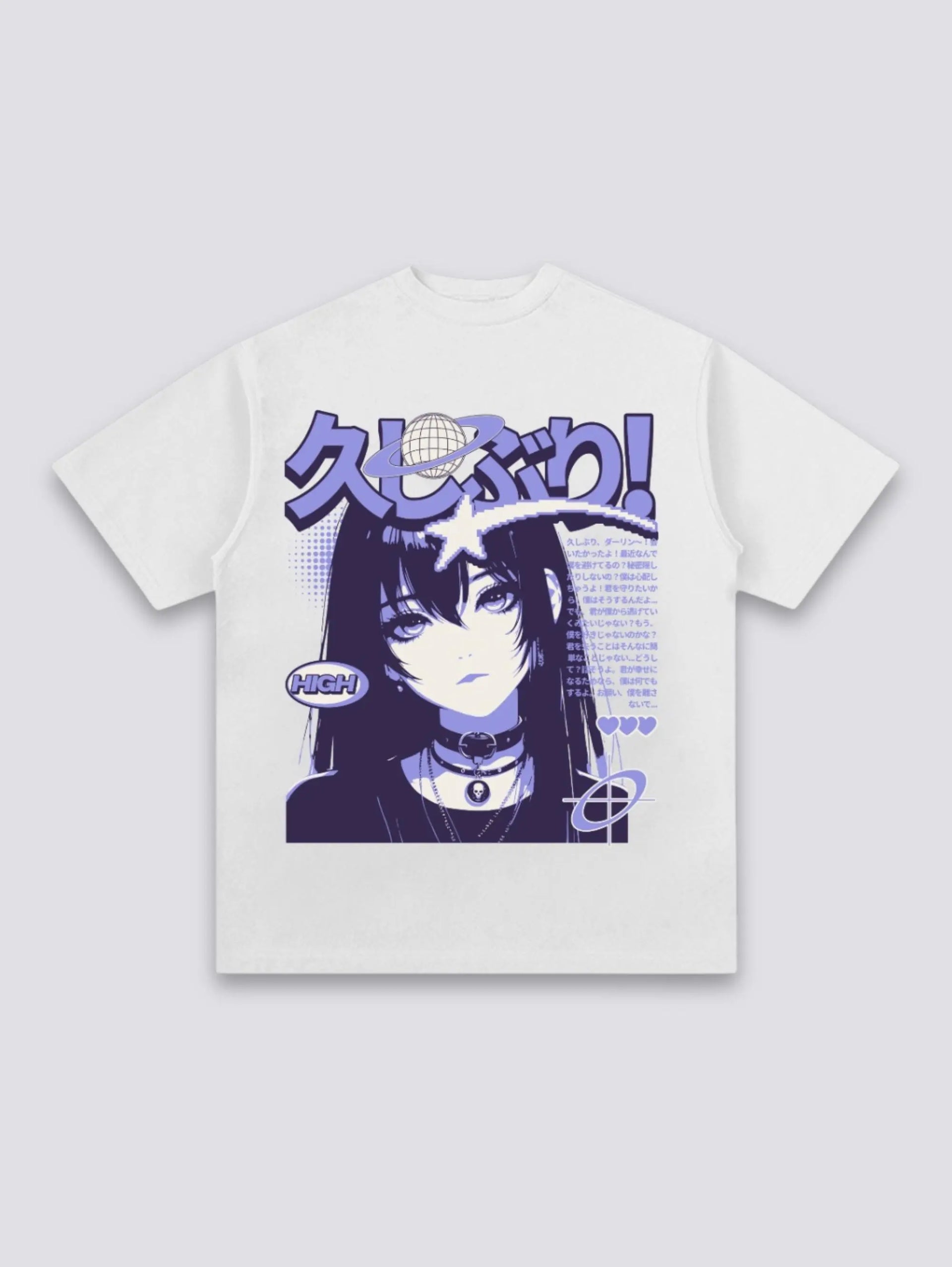 T-Shirt Manga Femme