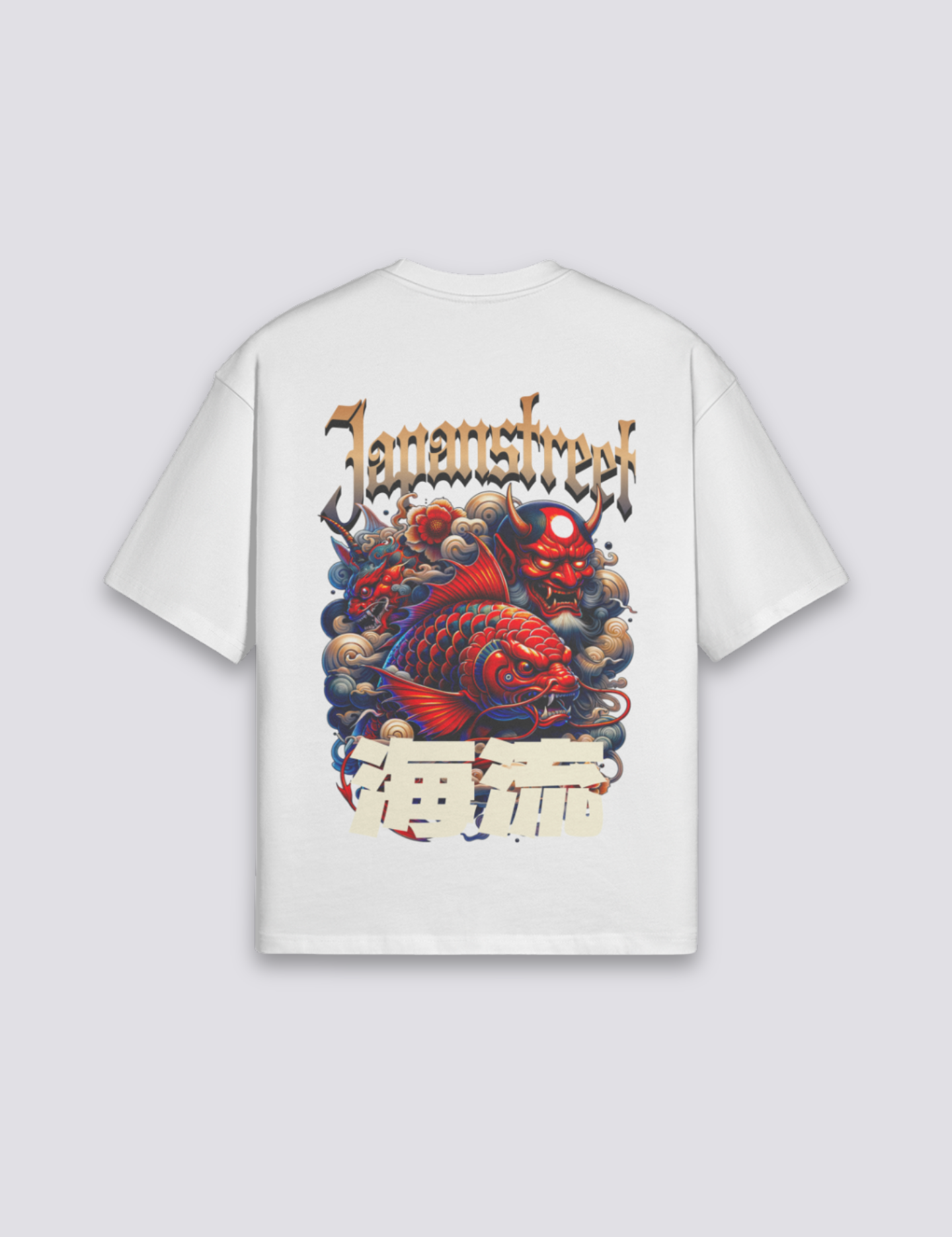 T-Shirt Oversize Japonais