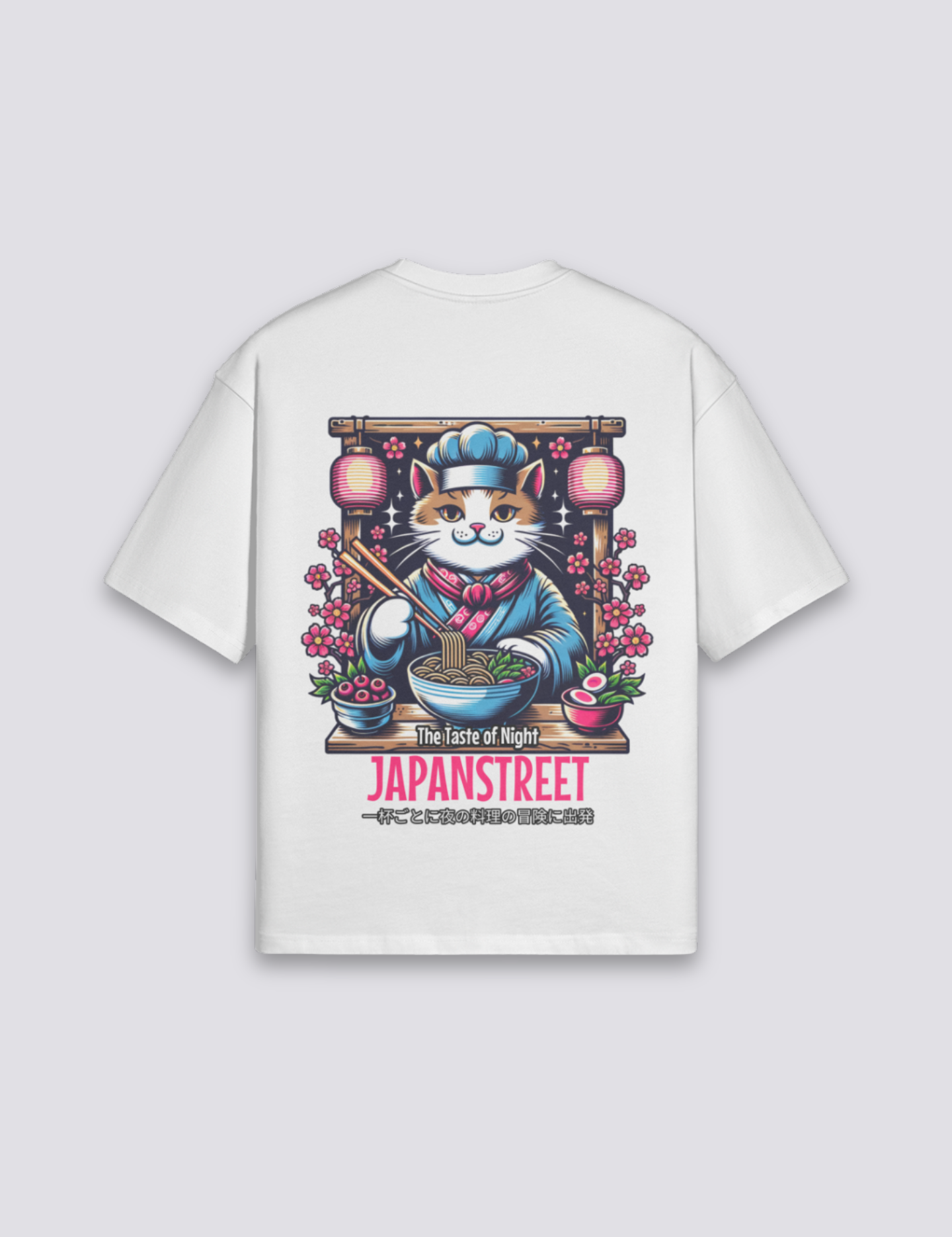 T-Shirt Chat Japonais - ねこ