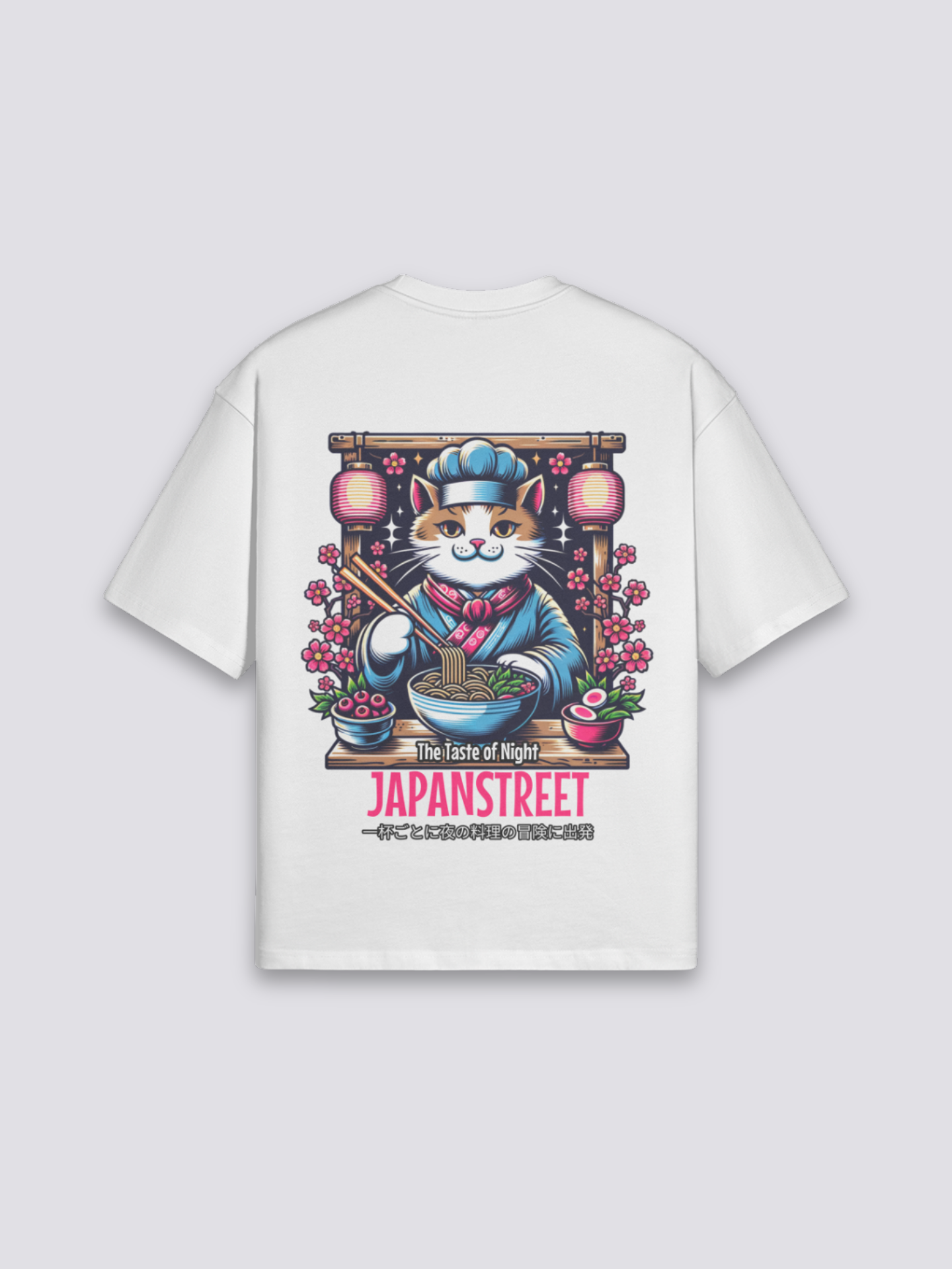 T-Shirt Chat Japonais - ねこ