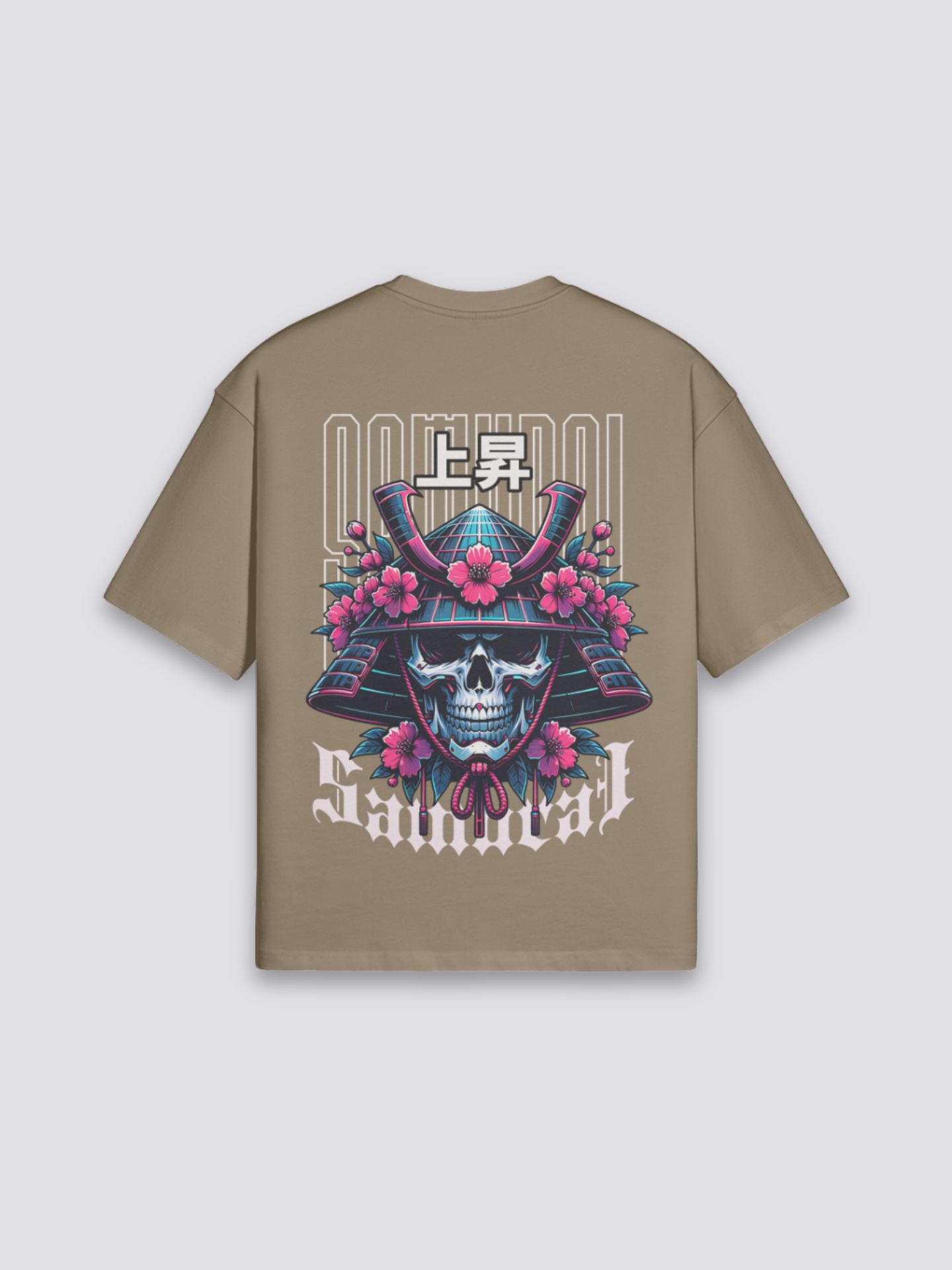 T-Shirt Samurai Cyberpunk - さむらい