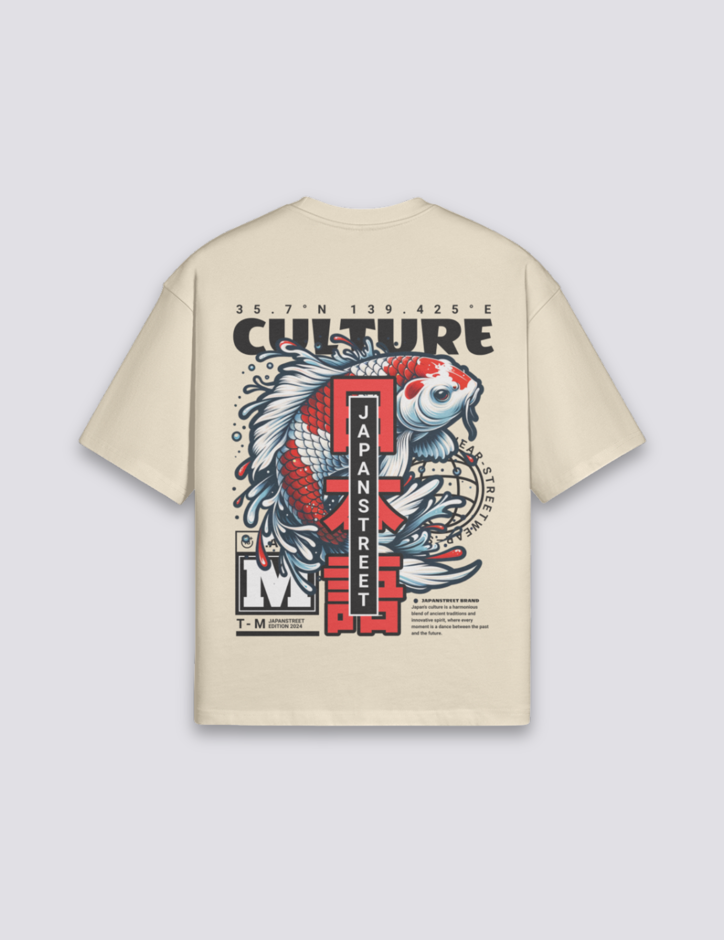 T-Shirt Coton Japonais - コットン