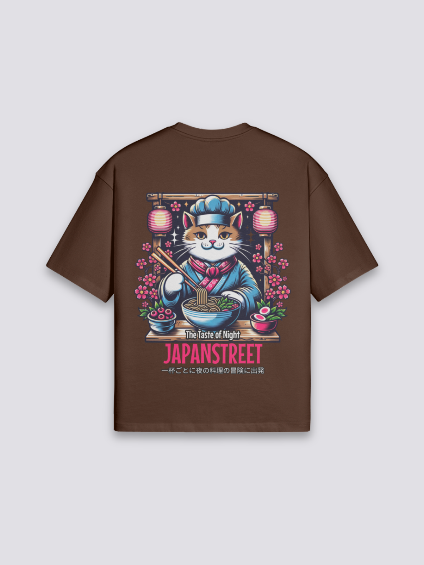 T-Shirt Chat Japonais - ねこ