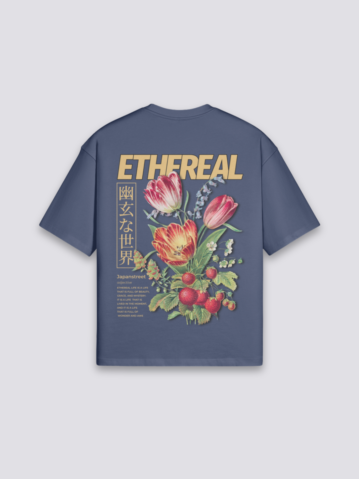 T-Shirt Fleurs Japonaises - フラワーズ
