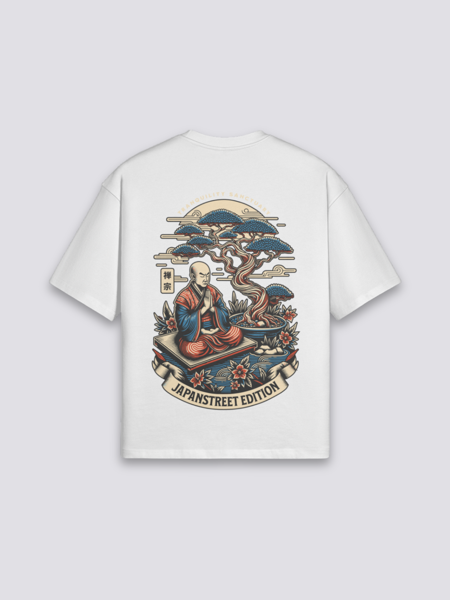 T-Shirt Imprimé Japonais - プリント