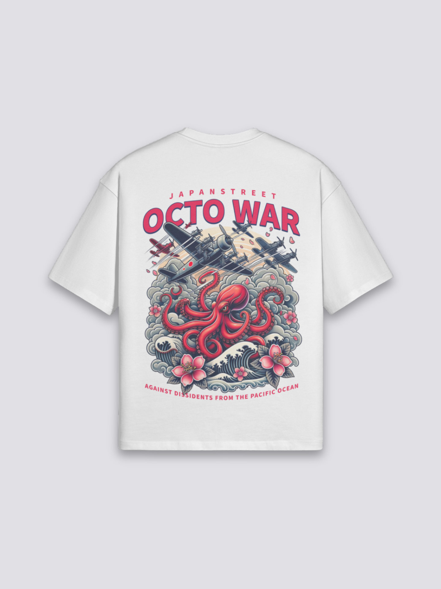 T-Shirt Poulpe Japonais - オクトパス