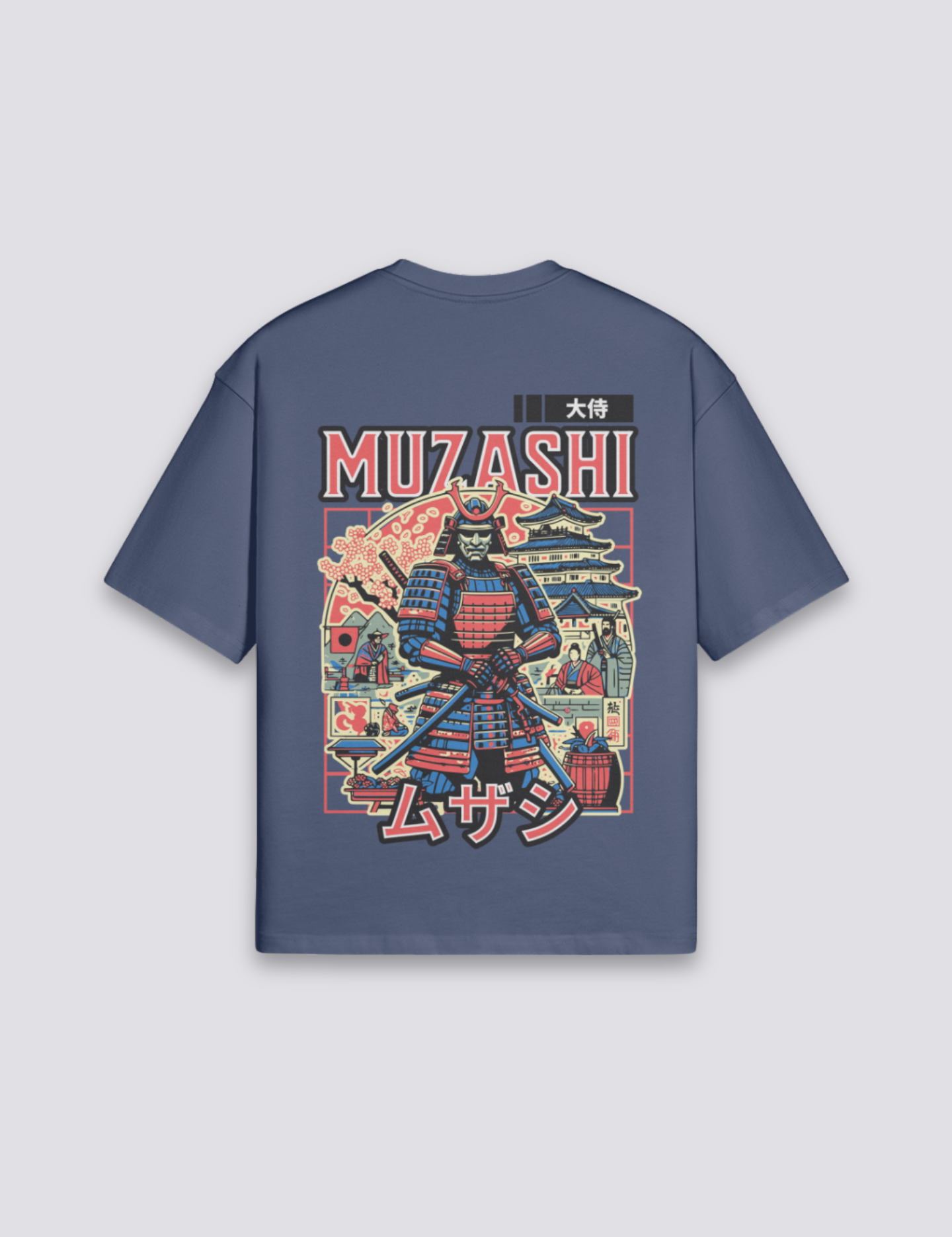 T-shirt Estampe Japonaise - うきよえ