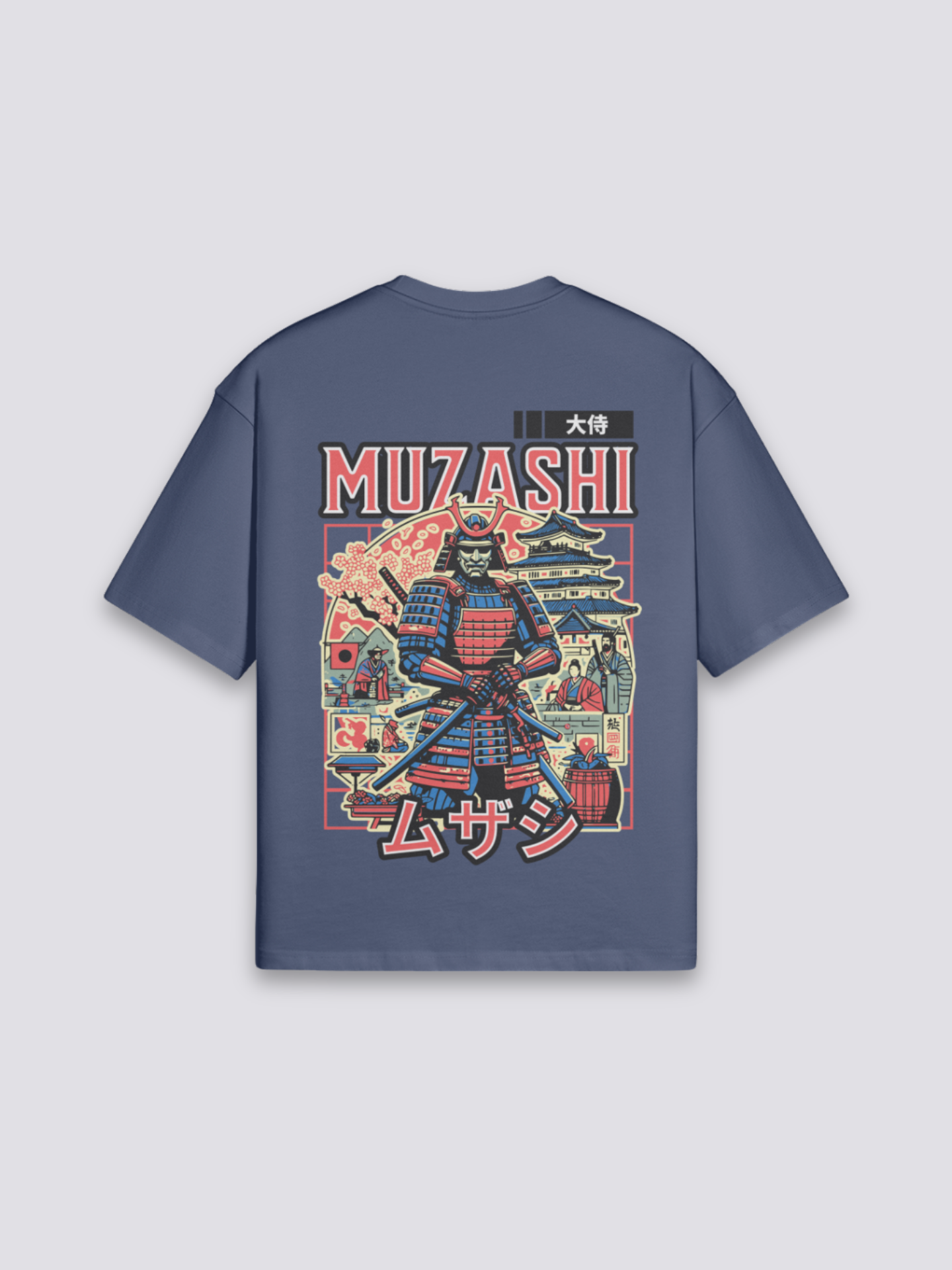 T-shirt Estampe Japonaise - うきよえ